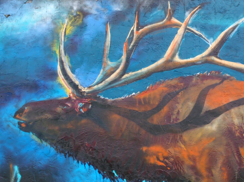 Gallenson's elk mural misc 1