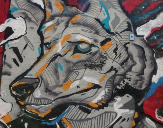 Poly-Native mural close-up 4