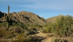 Ford Canyon Trail in the morning at White Tank Mountains