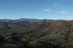 Bradshaw Mountain panorama viewed from Drinking Snake segment of Black Canyon Trail